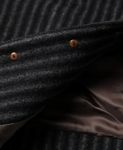New Black & White Striped Tweed Vest Waistcoats