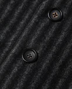 New Black & White Striped Tweed Vest Waistcoats