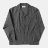 Clearance Black Chambray Work Jacket Jackets&coats
