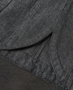 Clearance Black Chambray Work Jacket Jackets&coats