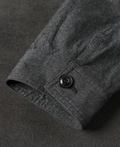 Clearance Black Chambray Work Jacket Jackets&coats