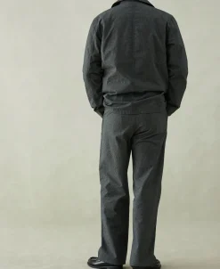 Clearance Black Chambray Work Jacket Jackets&coats