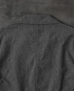 Clearance Black Chambray Work Jacket Jackets&coats