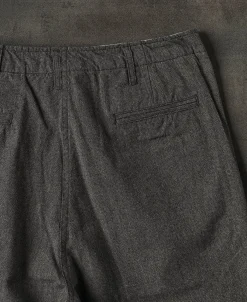 Sale Black Chambray Work Pants Pants&trousers