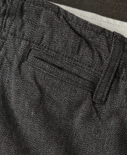 Sale Black Chambray Work Pants Pants&trousers