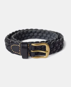 Best Braided Leather Belt - Black Belts
