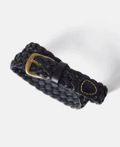 Best Braided Leather Belt - Black Belts