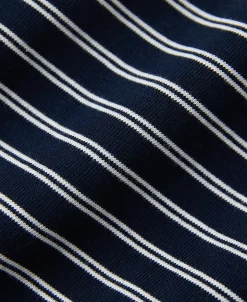 Online Breton Striped Henley Long Sleeve T-Shirt - Navy/White Henleys | Long Sleeve T-Shirts