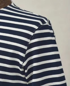 Clearance Breton Striped Jersey Long Sleeve T-Shirt Long Sleeve T-Shirts | T-shirts