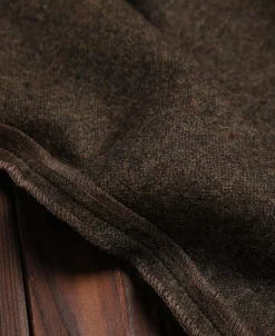 Online British Retro Brown Tweed Double Pleated Trousers Pants&trousers