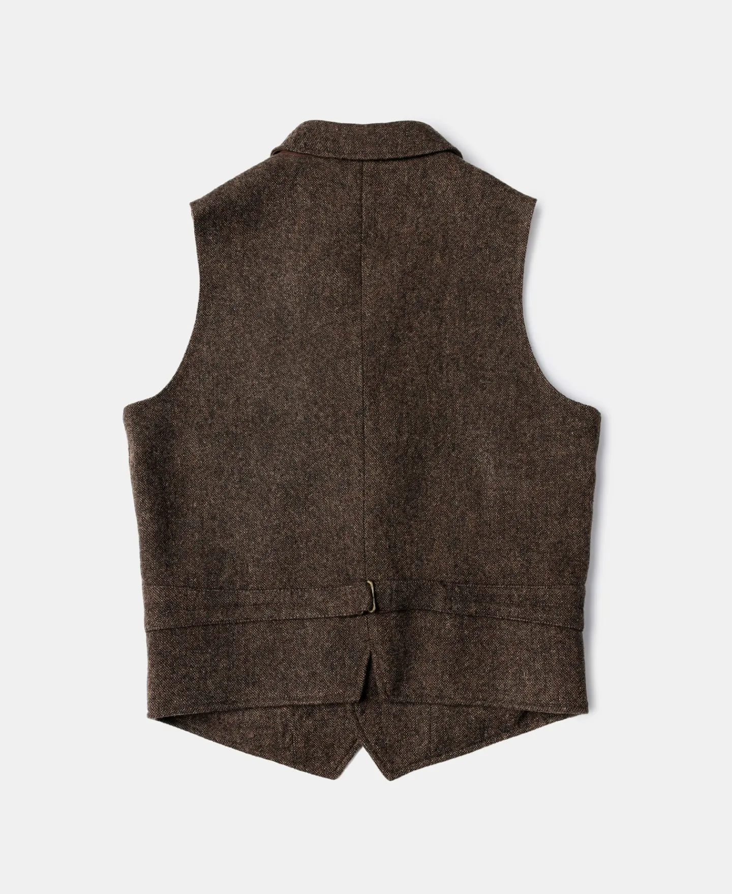 Fashion Brown Tweed Hunting Vest Waistcoats