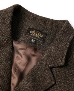 Fashion Brown Tweed Hunting Vest Waistcoats