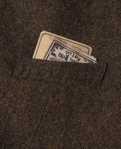 Fashion Brown Tweed Hunting Vest Waistcoats