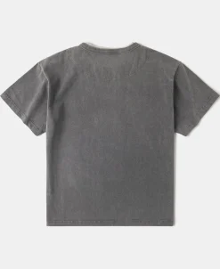 Sale Brushed Texture Layered T-Shirt - Dark Gray Short Sleeve T-Shirts | T-shirts