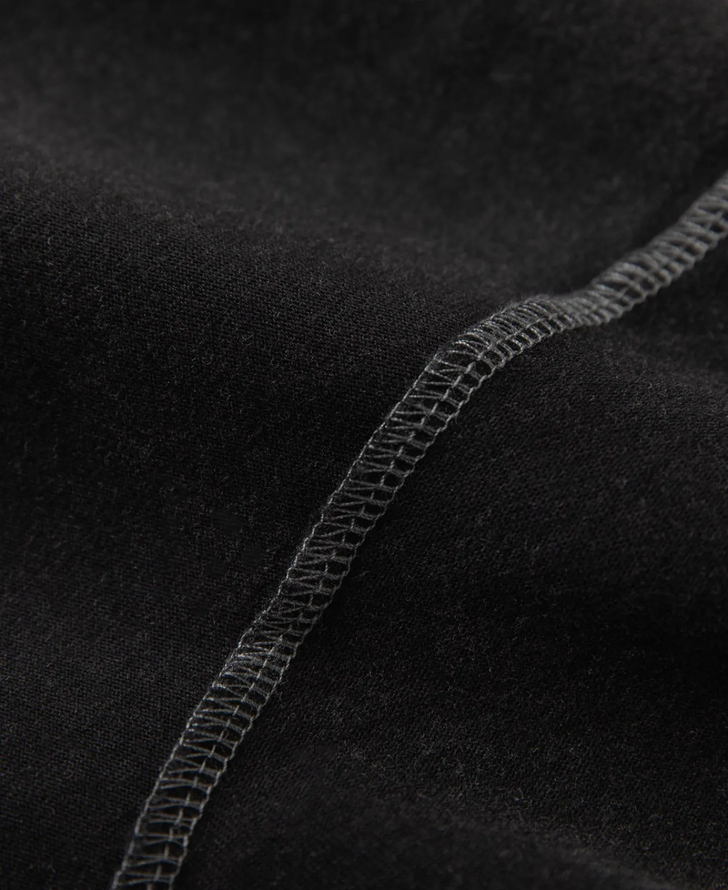 Sale Brushed Texture Layered T-Shirt - Dark Gray Short Sleeve T-Shirts | T-shirts