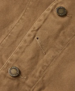 Clearance Canvas Work Vest - Brown Waistcoats
