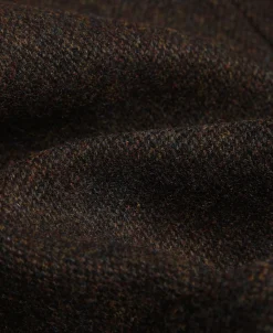 Clearance Chocolate Brown Tweed Hunting Vest Waistcoats