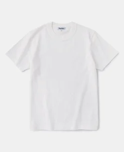 Hot Classic Fit 7.4 oz Jersey Crewneck Tubular T-Shirt - White Short Sleeve T-Shirts | T-shirts