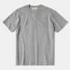 Best Classic Fit 7.4 oz Jersey Crewneck Tubular T-Shirt - Gray Short Sleeve T-Shirts | T-shirts