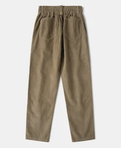 Hot Classic Fit Corduroy Pull-On Trousers - Khaki Pants&trousers