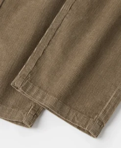 Hot Classic Fit Corduroy Pull-On Trousers - Khaki Pants&trousers