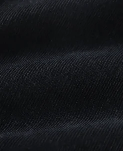 Outlet Classic Fit Corduroy Pull-On Trousers - Black Pants&trousers