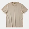 Hot Classic Fit Cotton and Modal-Blend T-Shirt - Light Coffee Short Sleeve T-Shirts | T-shirts
