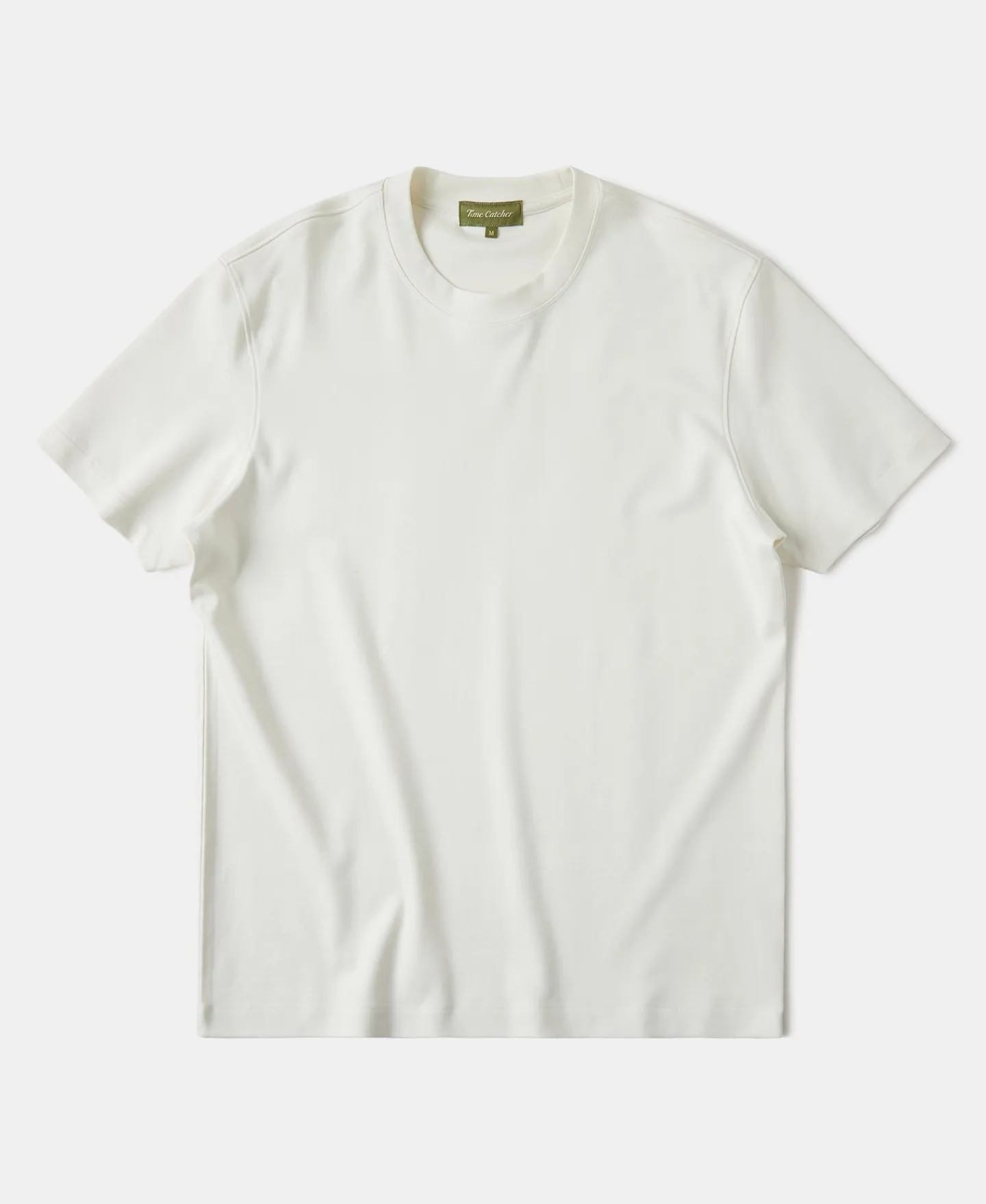 Best Classic Fit Cotton and Modal-Blend T-Shirt - White Short Sleeve T-Shirts | T-shirts