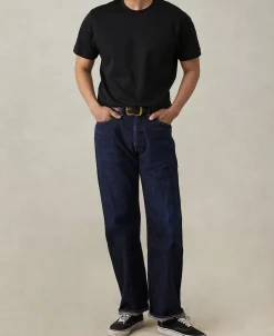 Online Classic Fit Cotton and Modal-Blend T-Shirt - Black Short Sleeve T-Shirts | T-shirts