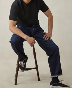 Online Classic Fit Cotton and Modal-Blend T-Shirt - Black Short Sleeve T-Shirts | T-shirts