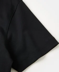 Online Classic Fit Cotton and Modal-Blend T-Shirt - Black Short Sleeve T-Shirts | T-shirts
