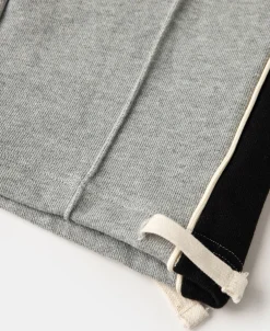New Classic Straight-Leg Striped Logo-Embroidered Cotton-Terry Sweatpants - Gray Pants&trousers