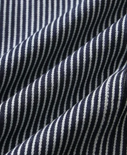 Sale Color Woven Striped Canvas Work Vest Waistcoats