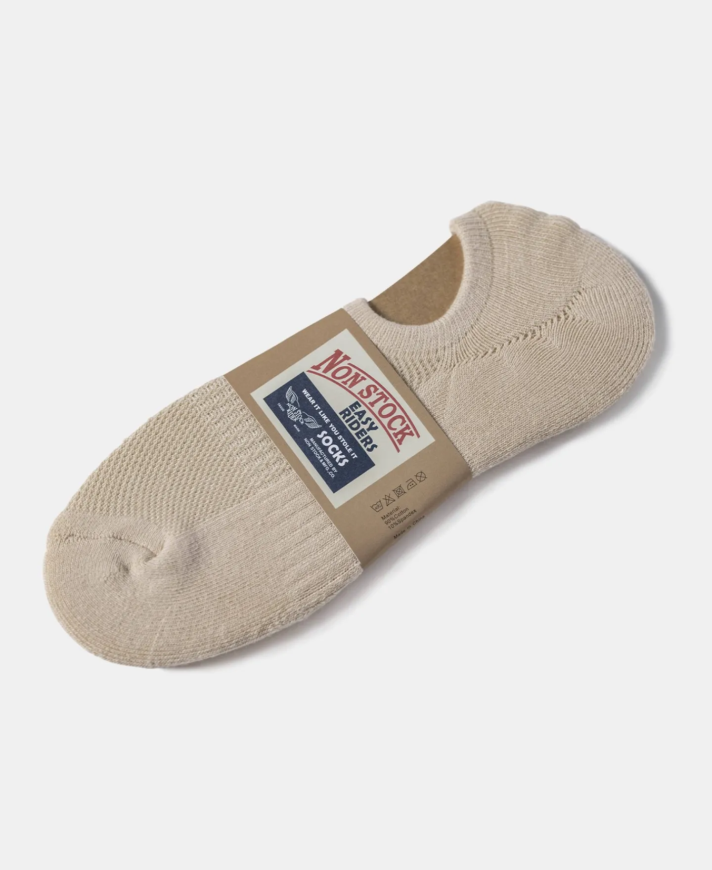Fashion Colored Cotton No Show Socks - Embryo Socks