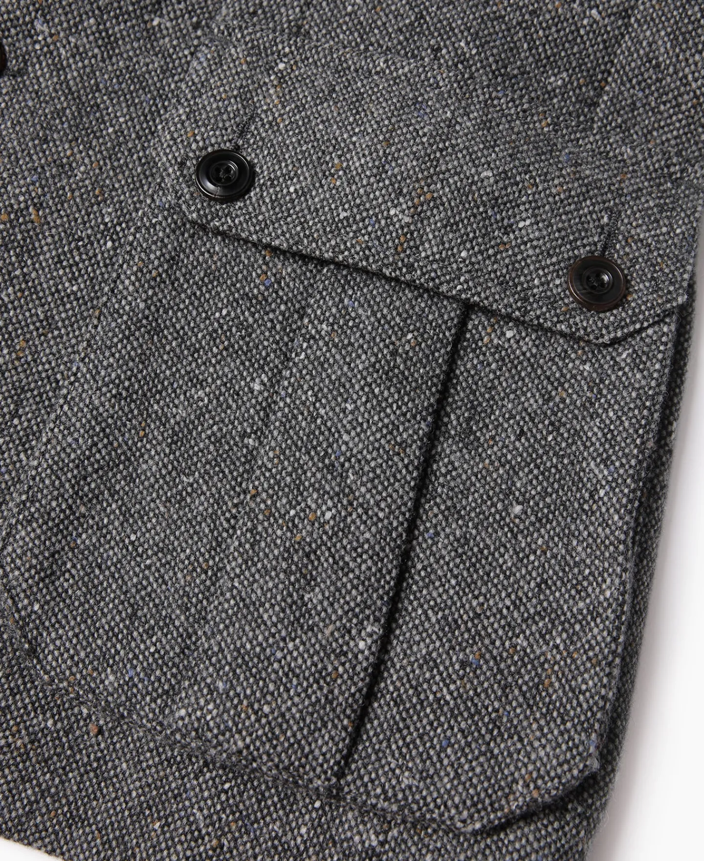 Clearance Coloured Speckle Tweed Safari Jacket Jackets&coats