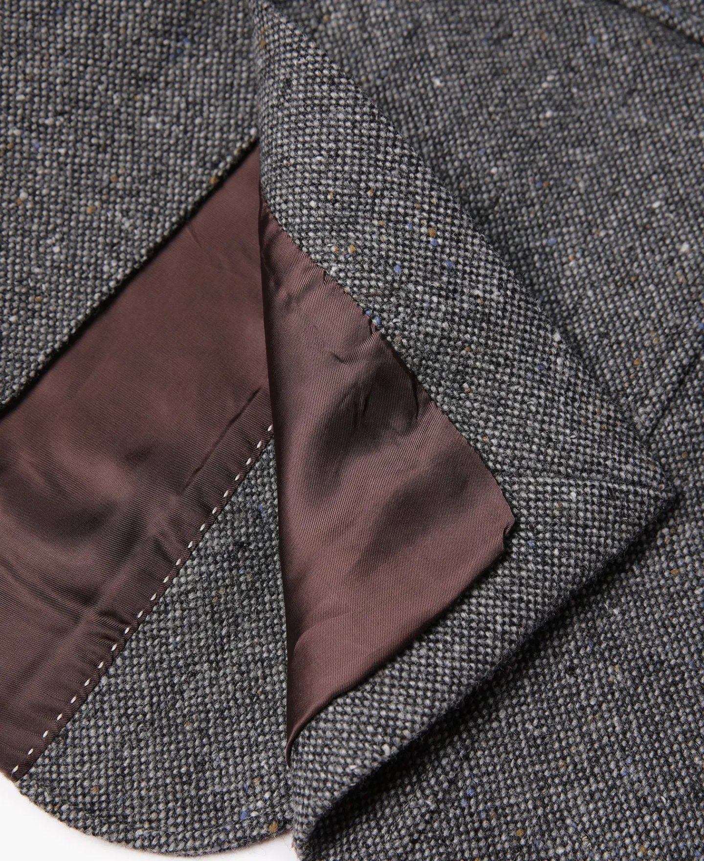 Clearance Coloured Speckle Tweed Safari Jacket Jackets&coats