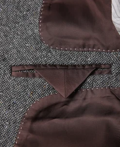 Clearance Coloured Speckle Tweed Safari Jacket Jackets&coats