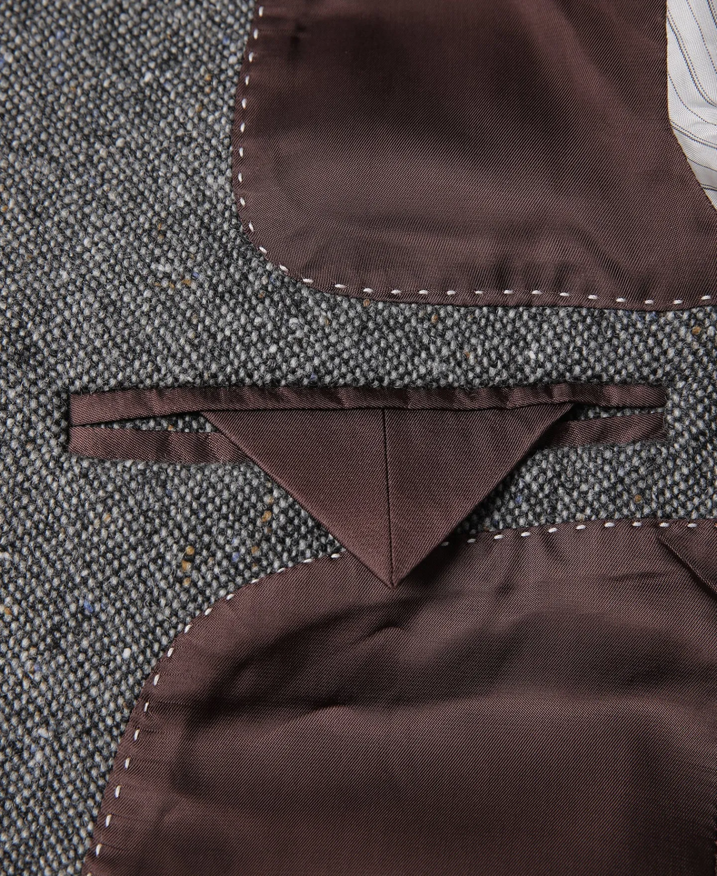 Clearance Coloured Speckle Tweed Safari Jacket Jackets&coats