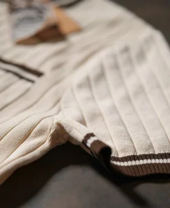 Best Contrast Ribbed Crew Neck Knit T-Shirt Knitwear&sweaters | Short Sleeve T-Shirts
