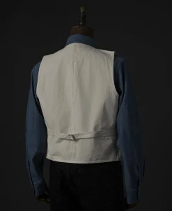 Discount Cotton Jacquard Work Vest Waistcoats