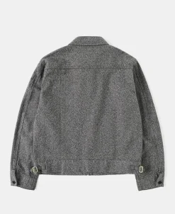 Online Covert Salt & Pepper Cossack Jacket Jackets&coats