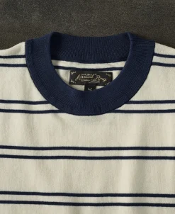 Online Crew Neck Stripe Breton Shirt Knitwear&sweaters | Short Sleeve T-Shirts