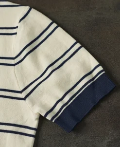 Online Crew Neck Stripe Breton Shirt Knitwear&sweaters | Short Sleeve T-Shirts
