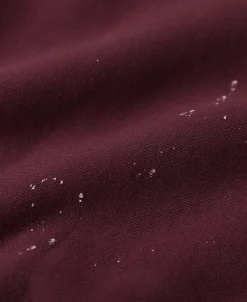 Best Distressed Splatter Paint Turtleneck Sweatshirt - Wine Sweatshirts&hoodies