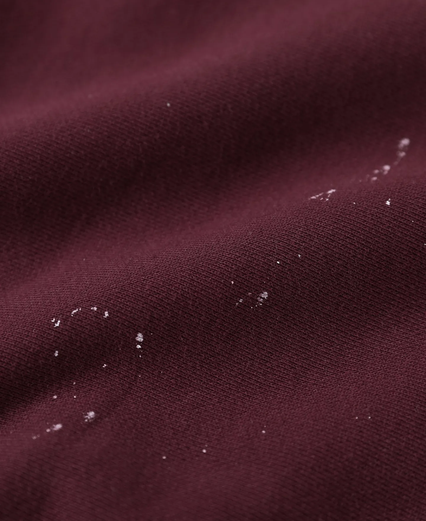 Best Distressed Splatter Paint Turtleneck Sweatshirt - Wine Sweatshirts&hoodies