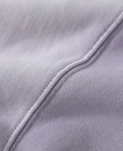 Best Distressed Splatter Paint Turtleneck Sweatshirt - Pale Purple Sweatshirts&hoodies
