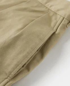 New Double-Pleat Relaxed Fit Twill Chino Trousers Pants&trousers