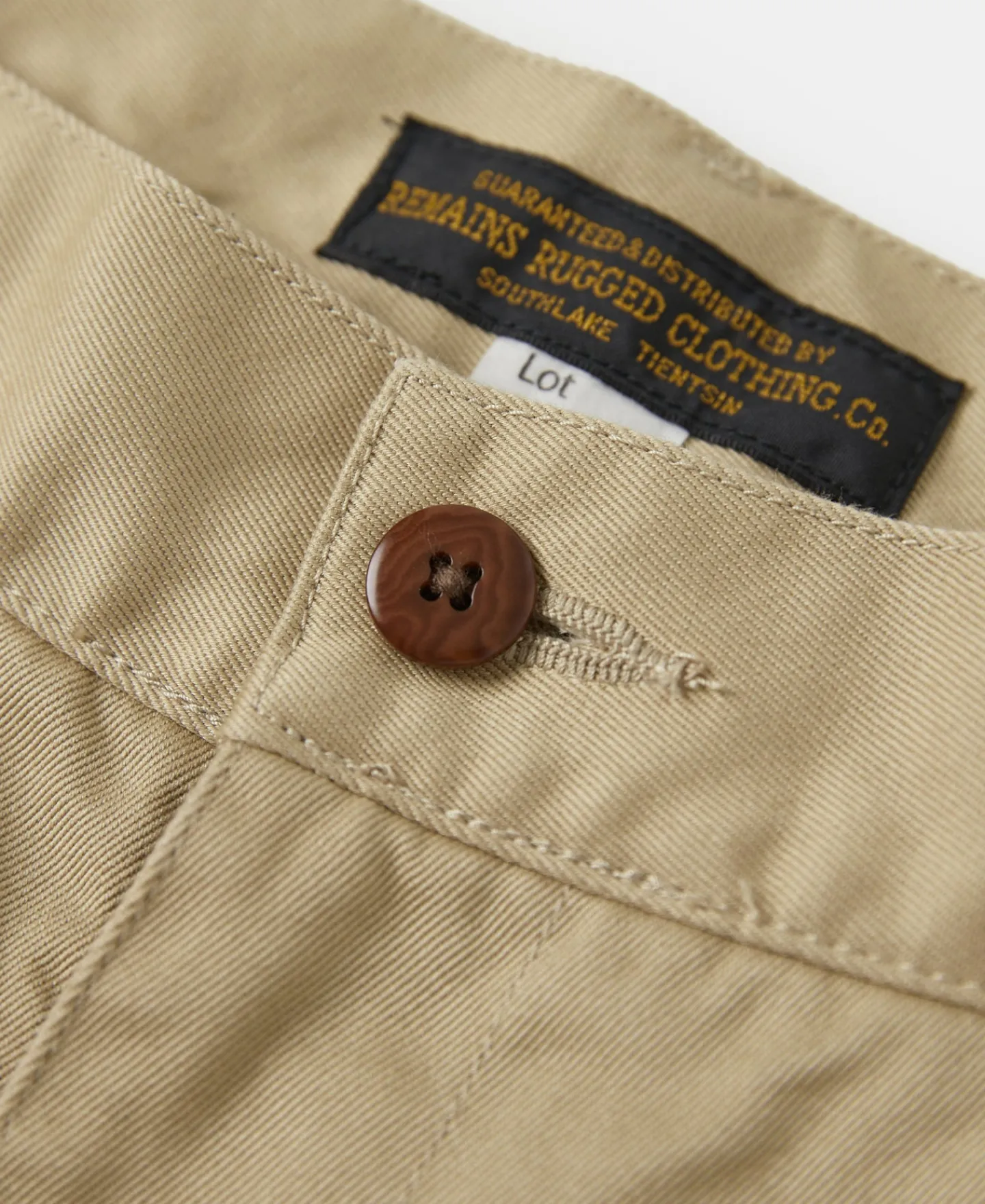 New Double-Pleat Relaxed Fit Twill Chino Trousers Pants&trousers