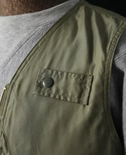 Clearance Experimental Sample Reversible Functional Vest Waistcoats
