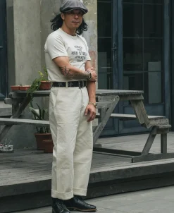 Online Experimental Test Sample Protective Cover Pants - White Pants&trousers